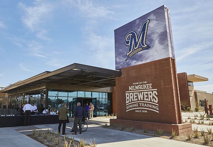 Brewers reveal plans for Maryvale spring training facility
